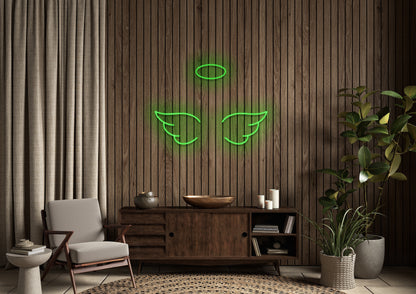 Angel Wings - Neon Sign