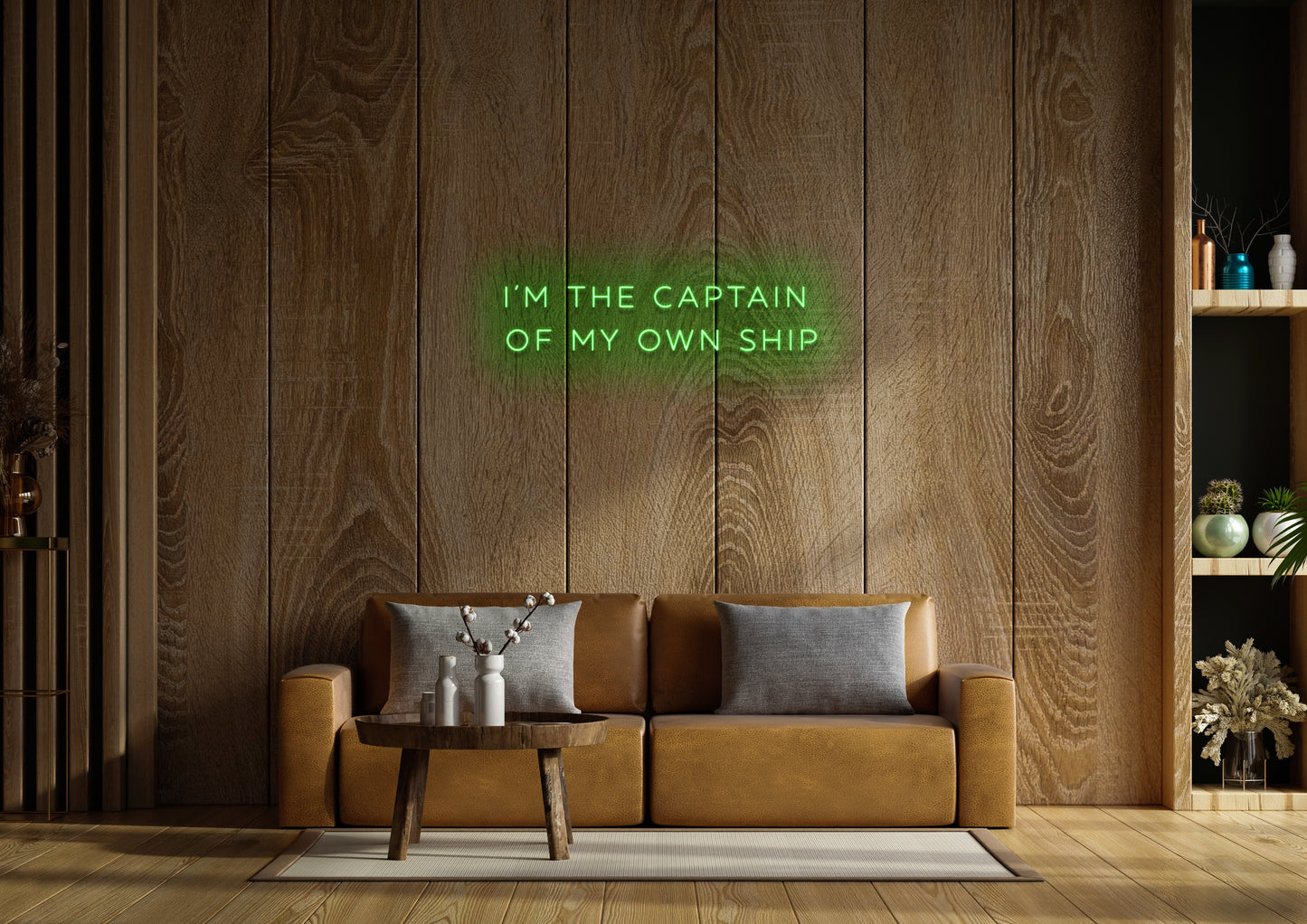 Captain of my Own Ship - Neon Sign