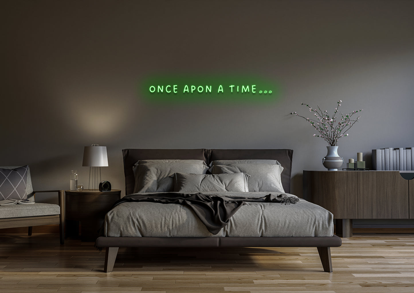 Once Apon A Time - Neon Sign