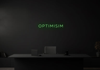 OPTIMISM - Neon Sign