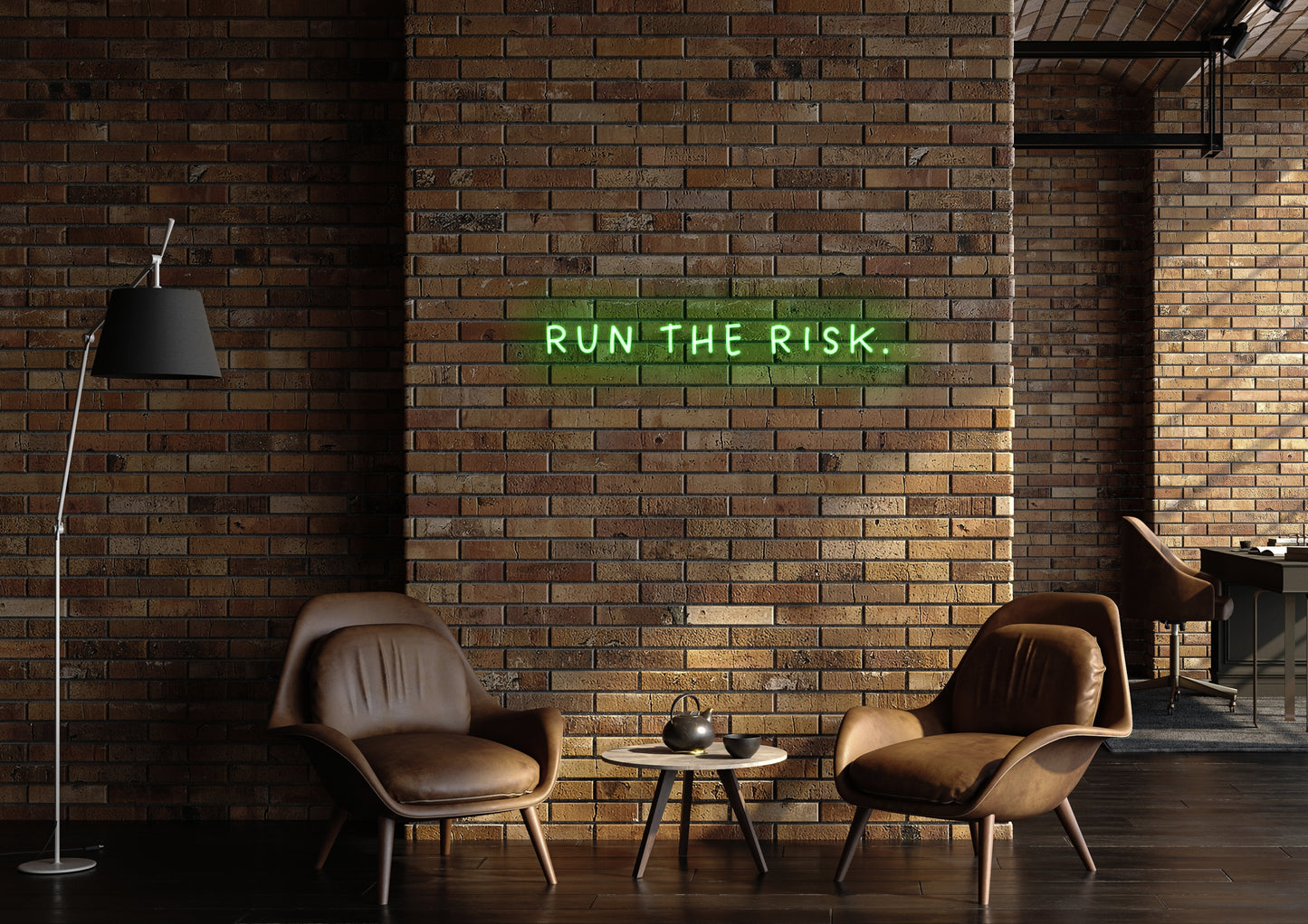 Run The Risk - Neon Sign