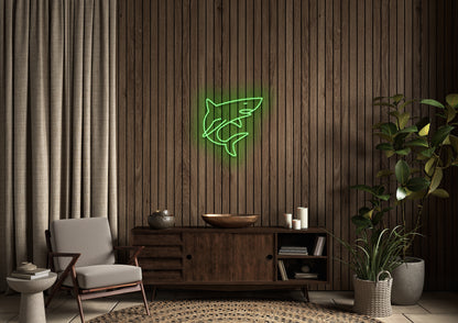 Shark - Neon Sign