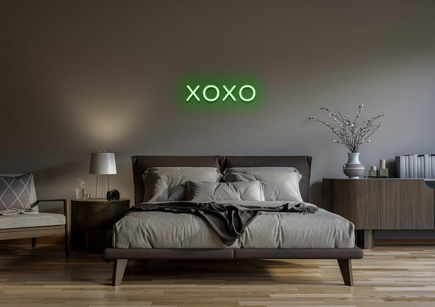xoxo (clean) - Neon Sign