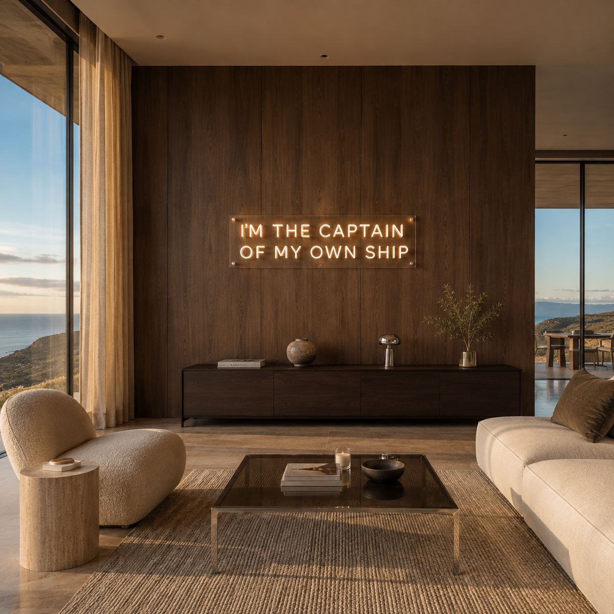 Captain of my Own Ship - Neon Sign