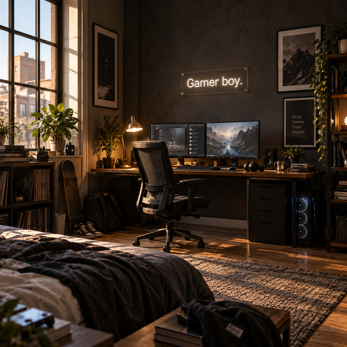 Gamer Boy - Neon Sign