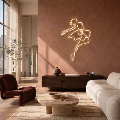 Ballerina - Neon Sign
