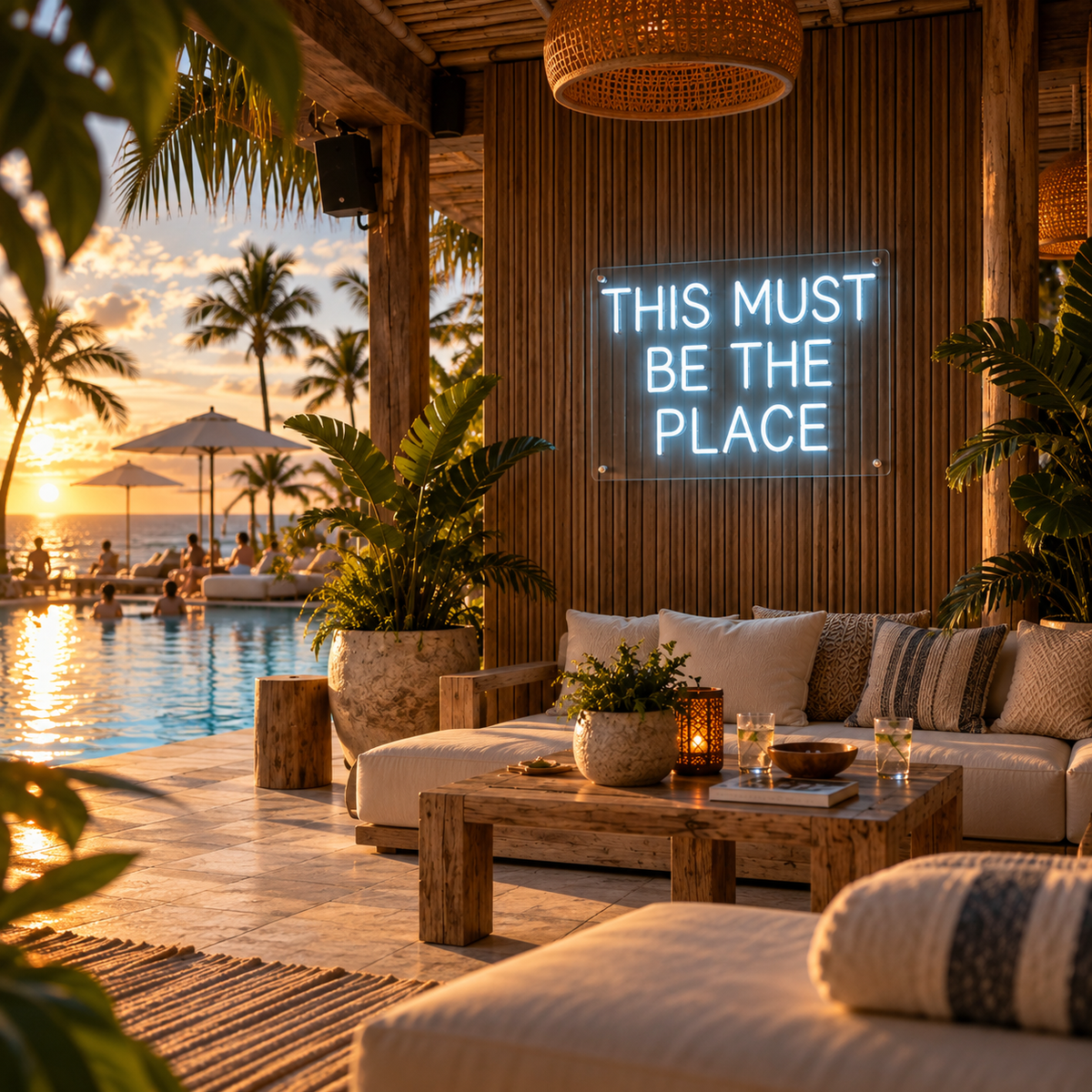 This Must Be The Place - Neon Sign
