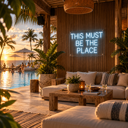 This Must Be The Place - Neon Sign