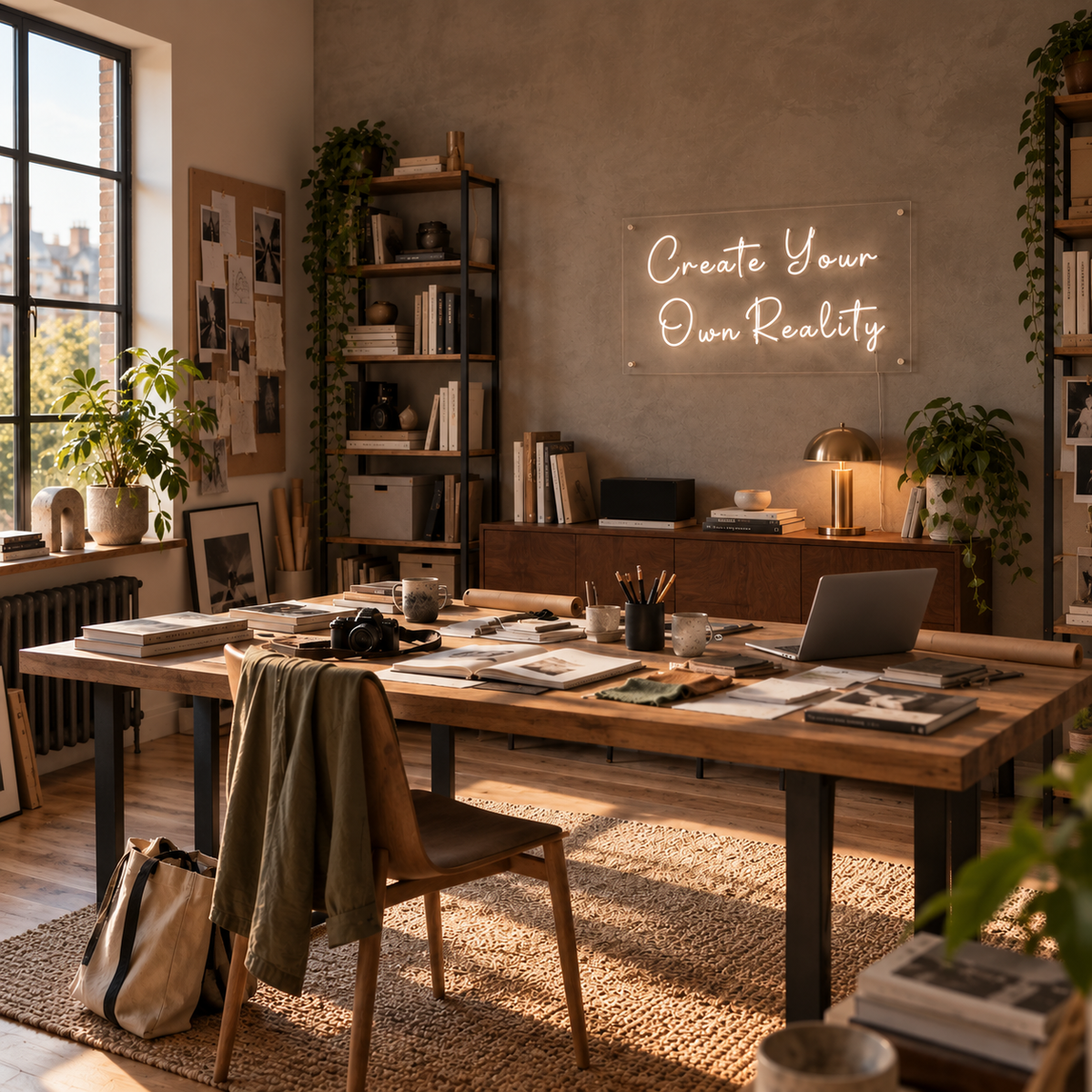 Create Your Own Reality - Neon Sign