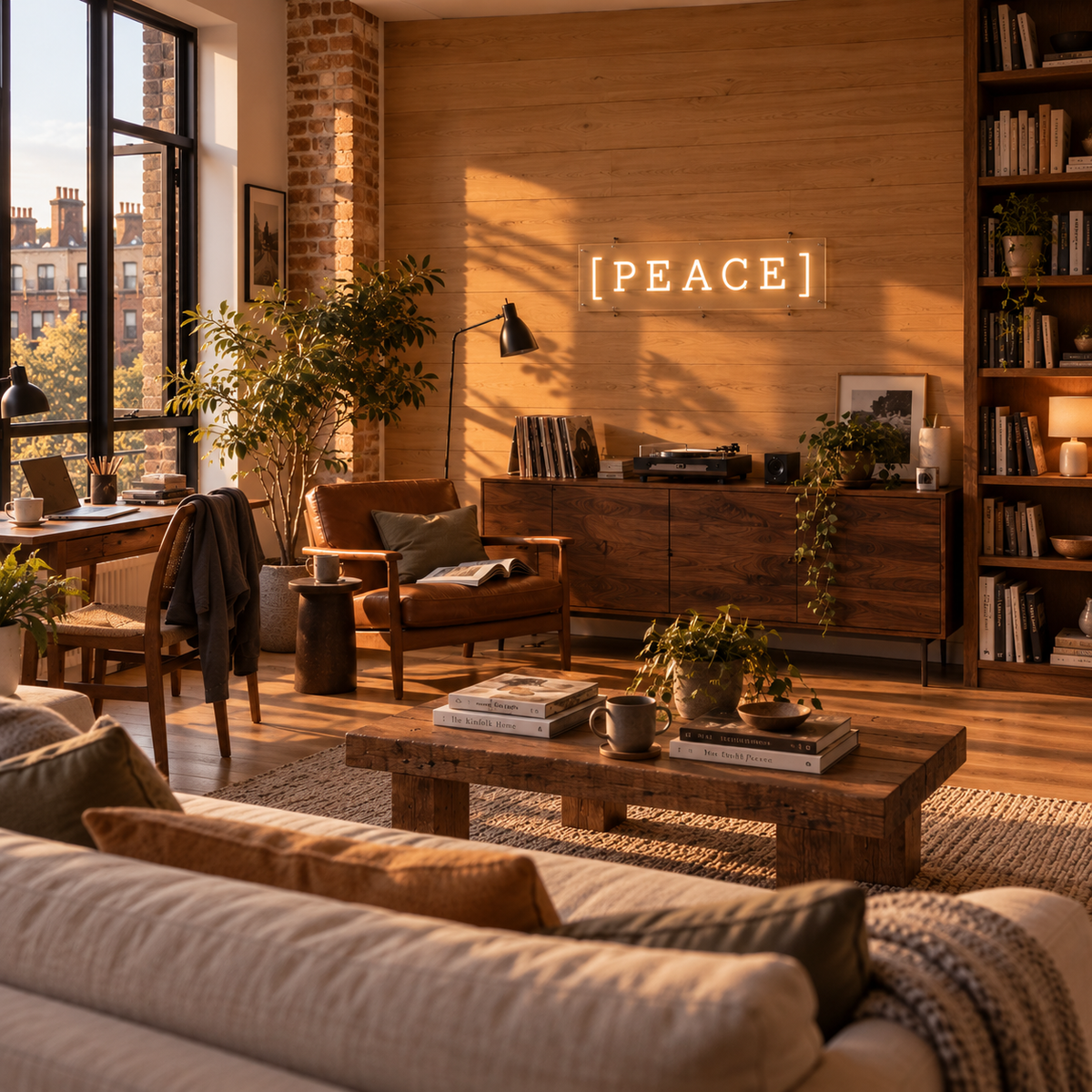 PEACE - Neon Sign