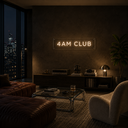 4AM Club - Neon Sign