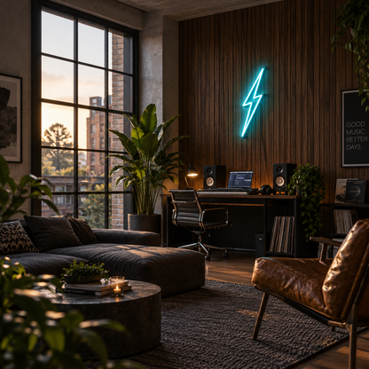 Lightning Bolt - Neon Sign
