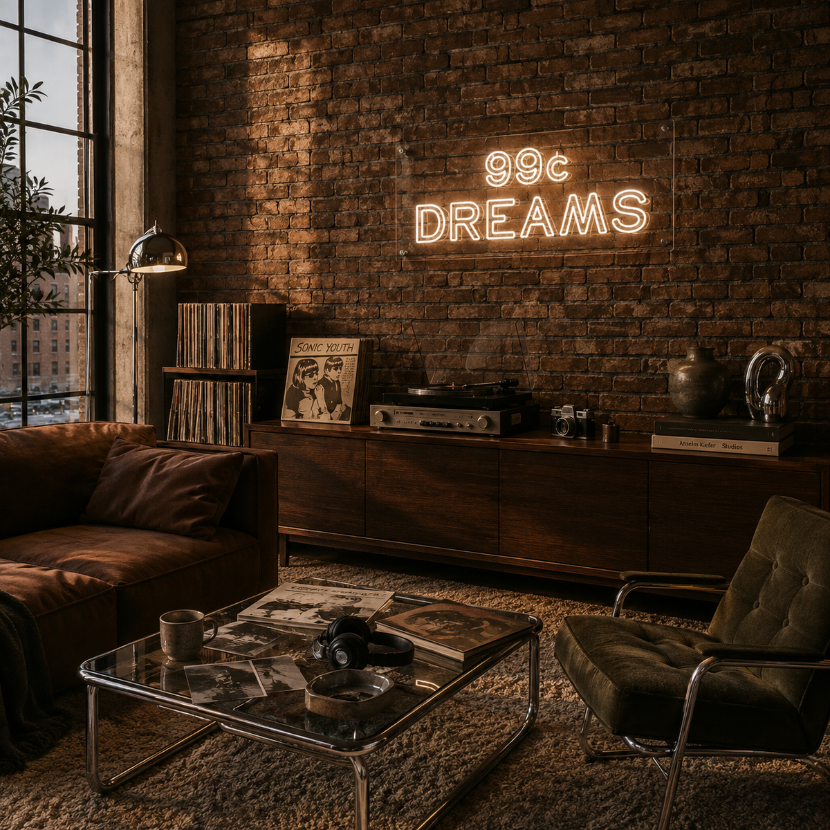 99c Dreams - Neon Sign