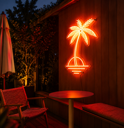 Island - Neon Sign