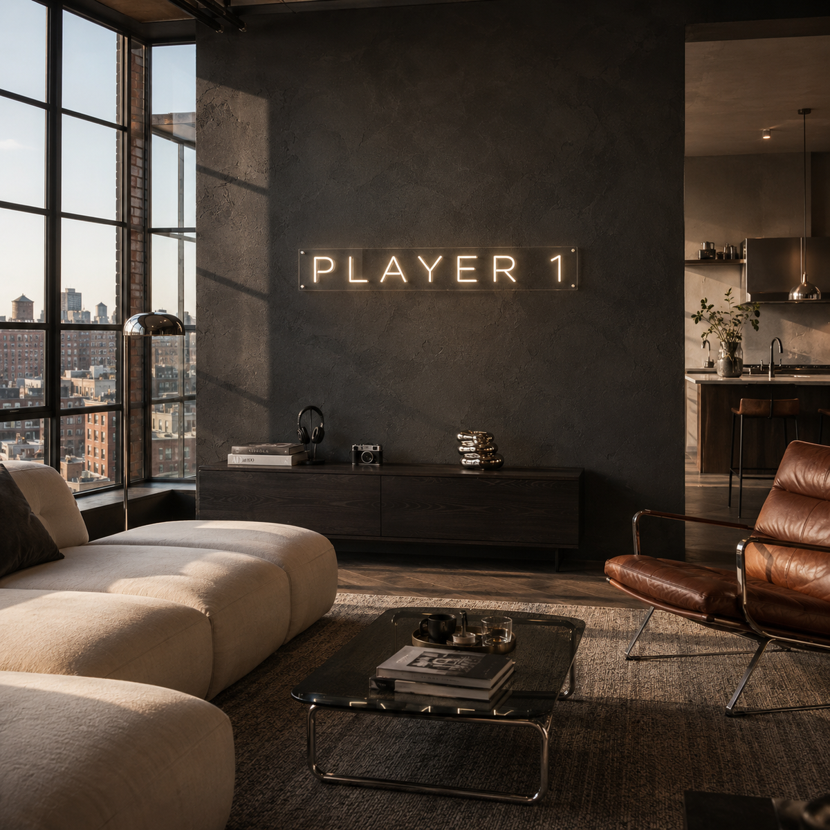 Player 1 - Neon Sign