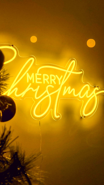 Merry Christmas - Neon Sign