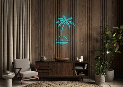 Island - Neon Sign