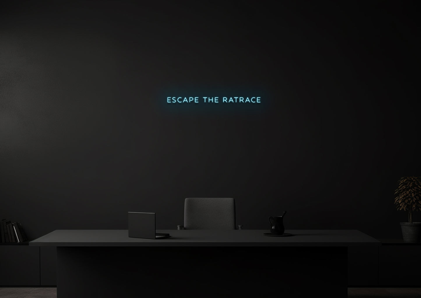 ESCAPE THE RATRACE - Neon Sign