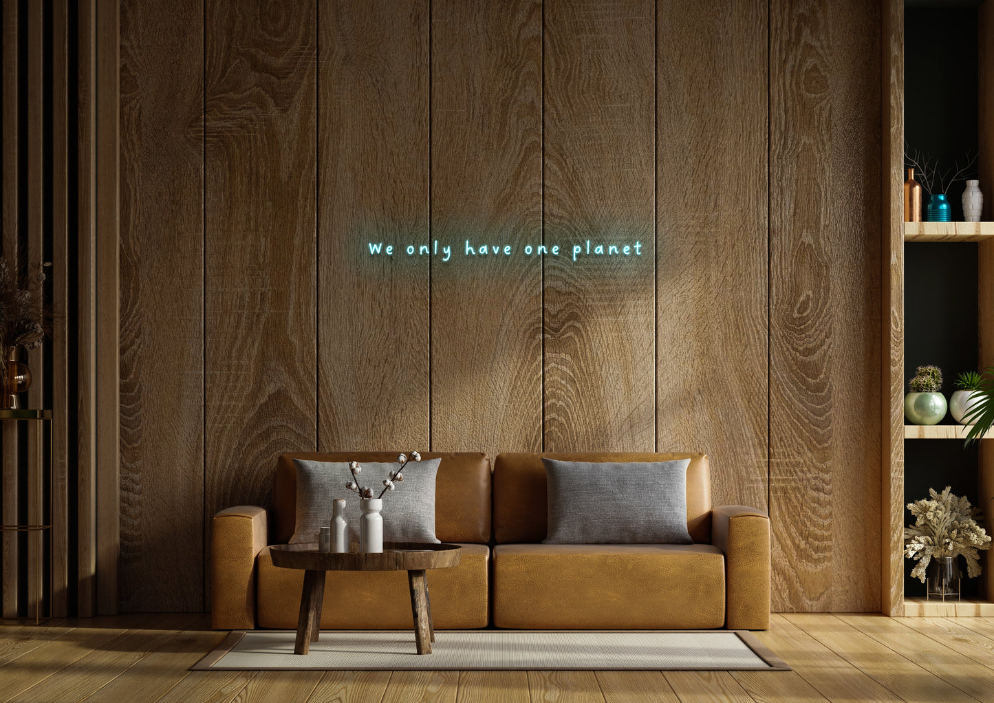 We Only Have One Planet - Neon Sign