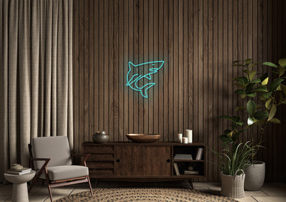 Shark - Neon Sign