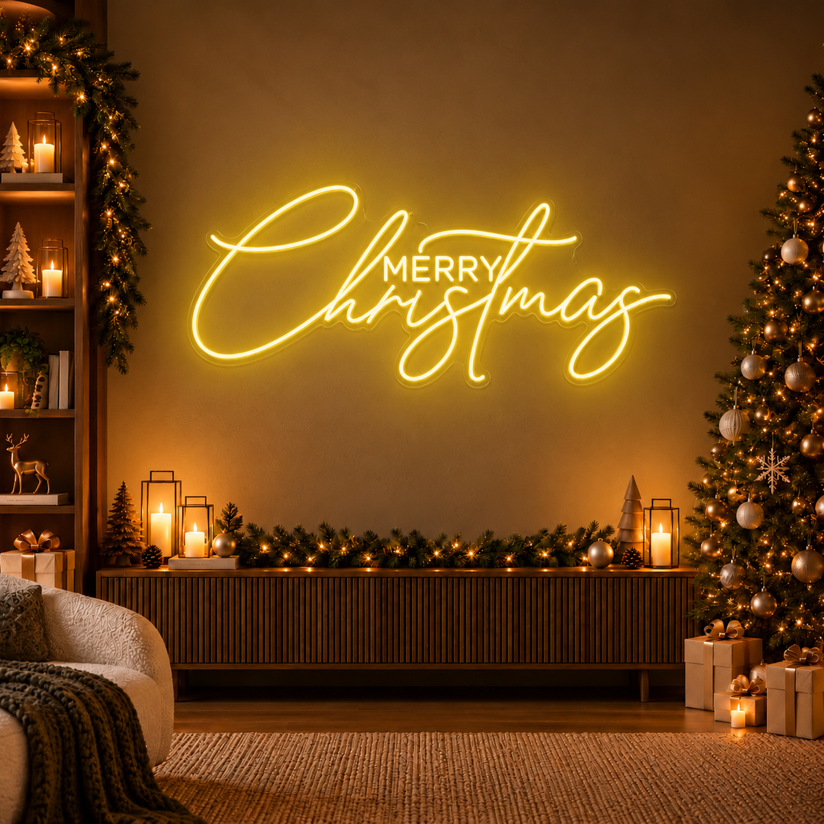Merry Christmas - Neon Sign