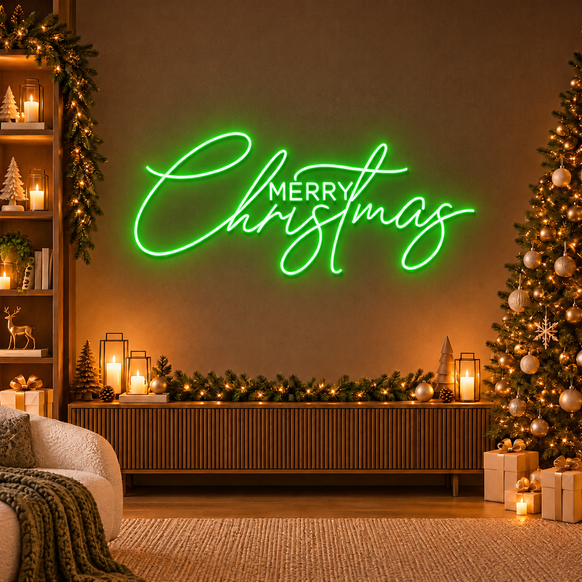 Merry Christmas - Neon Sign