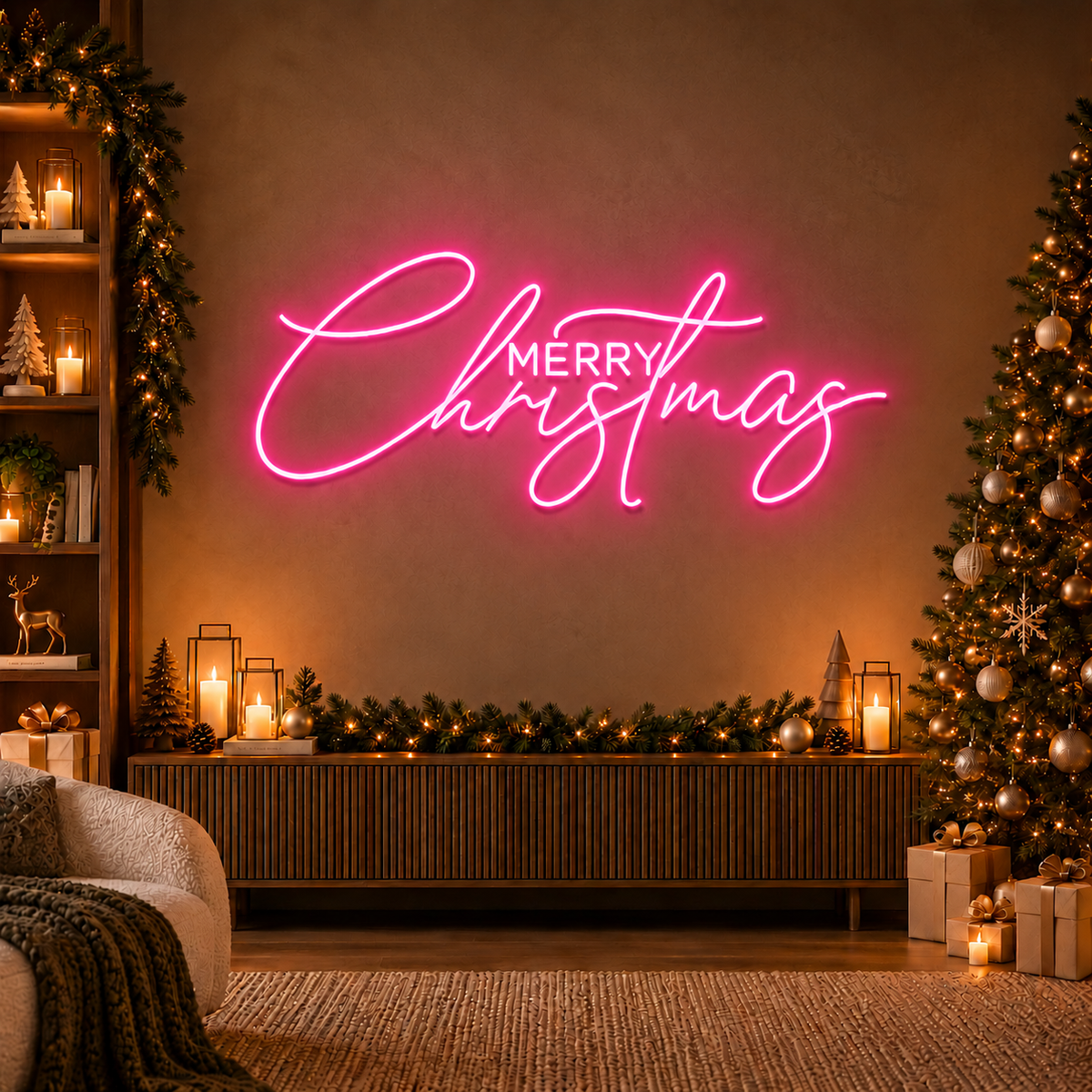 Merry Christmas - Neon Sign