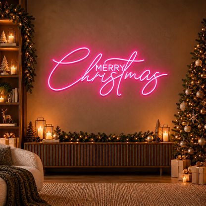 Merry Christmas - Neon Sign