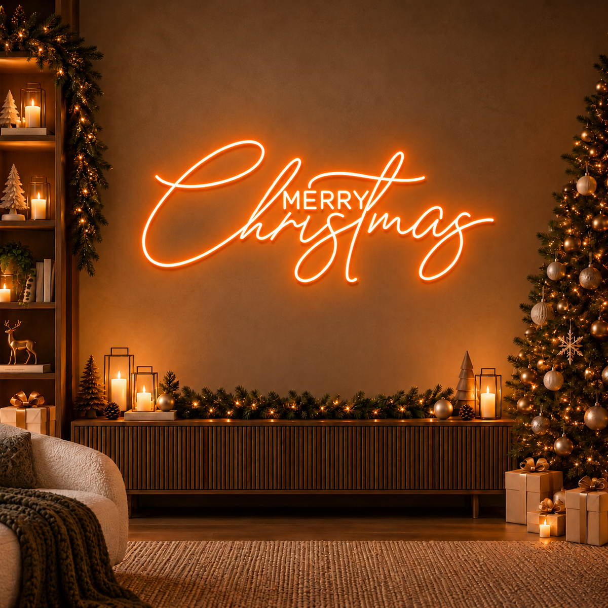 Merry Christmas - Neon Sign