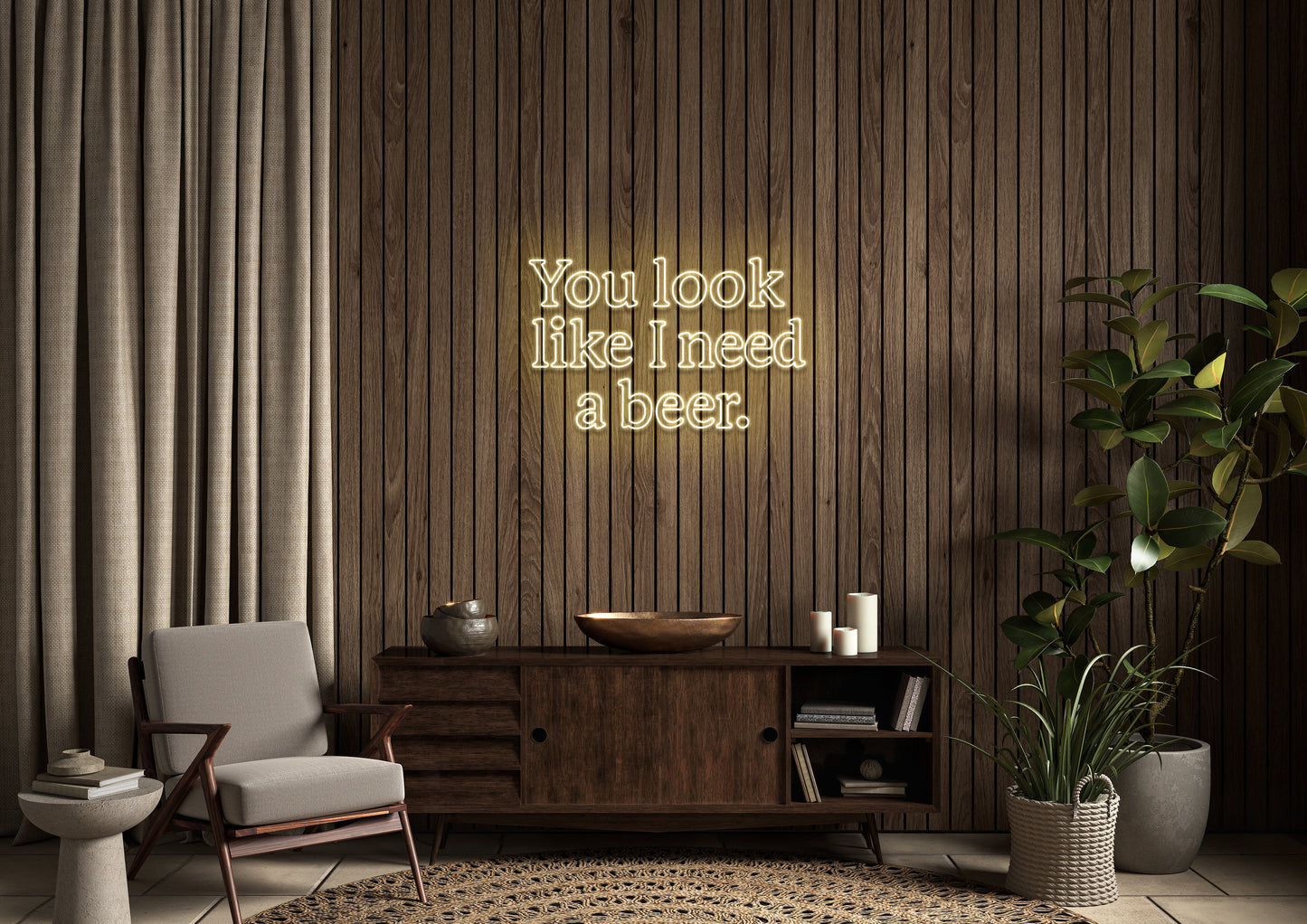 Need Beer - Neon Sign