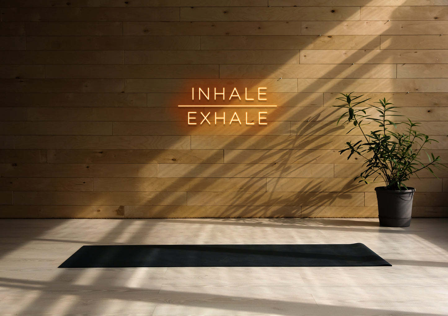 INHALE | EXHALE - Neon Sign