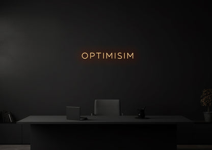 OPTIMISM - Neon Sign