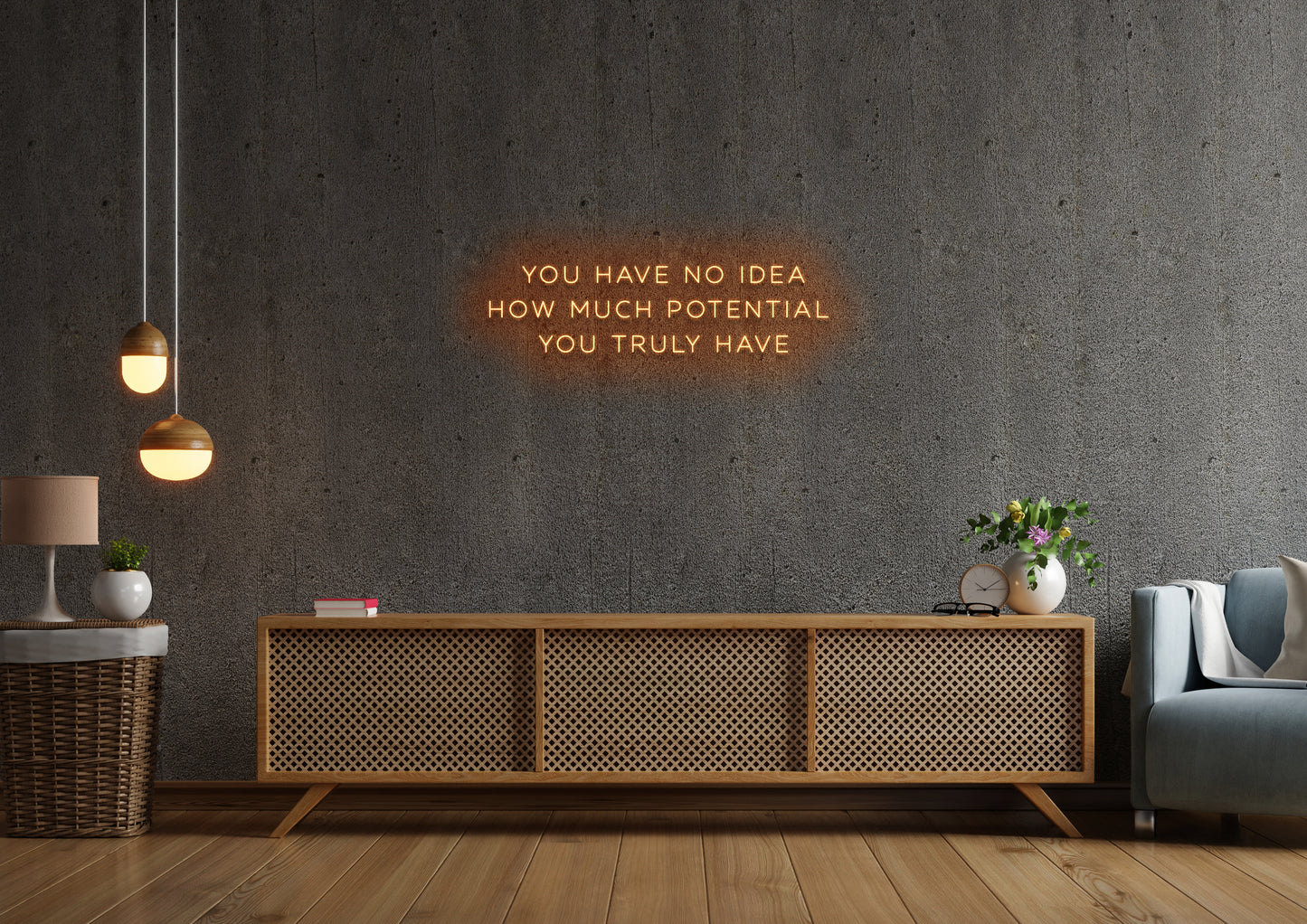 Your Potential - Neon Sign