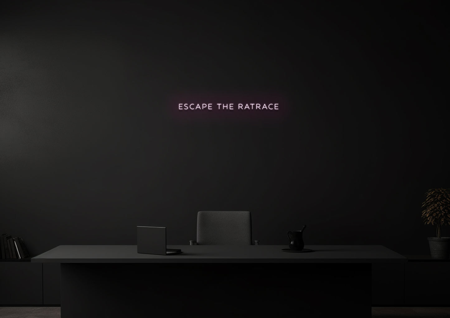 ESCAPE THE RATRACE - Neon Sign
