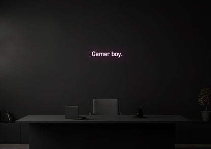 Gamer Boy - Neon Sign