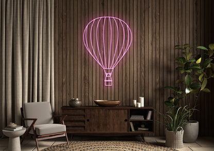 Hot Air-balloon- Neon Sign