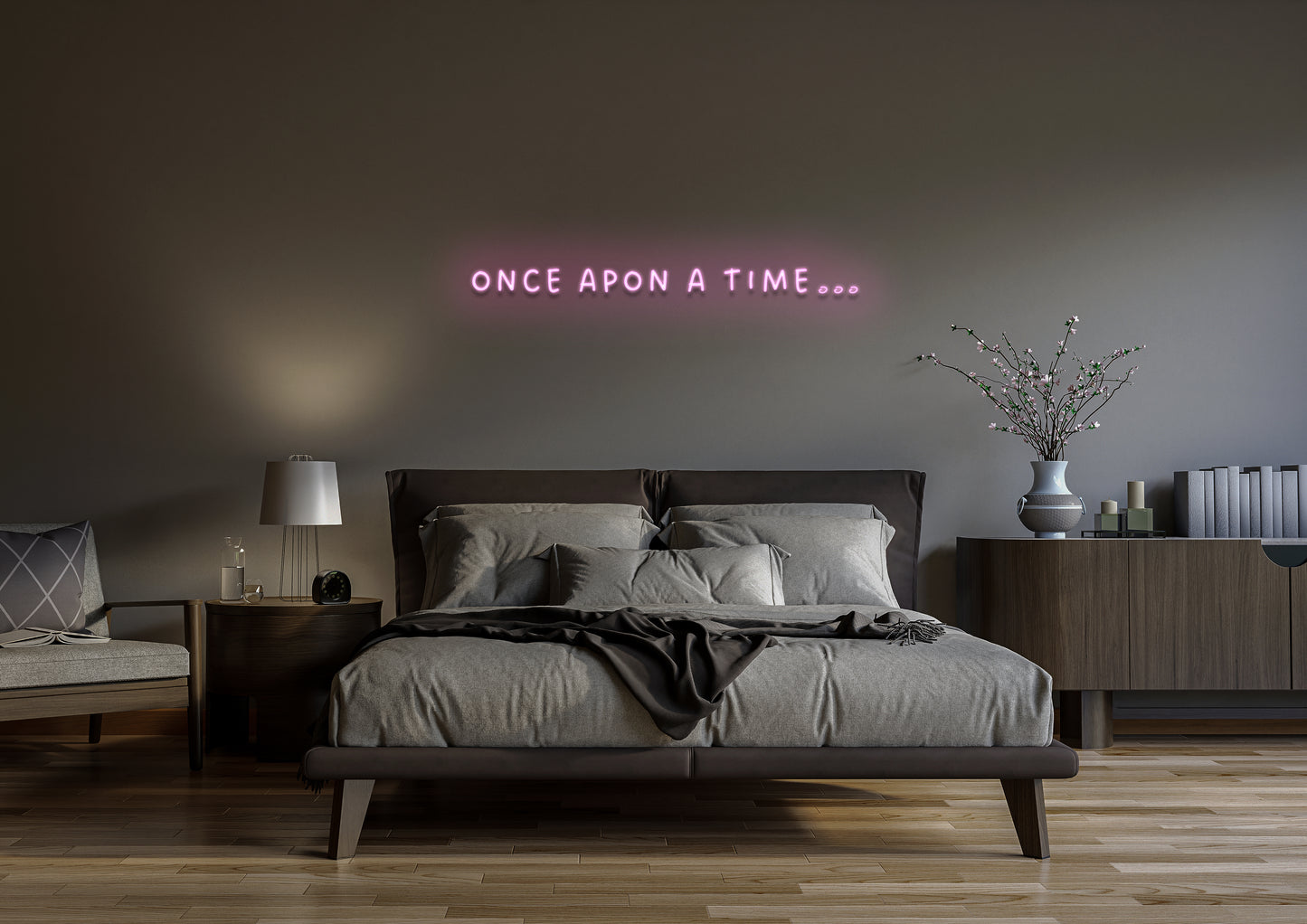 Once Apon A Time - Neon Sign