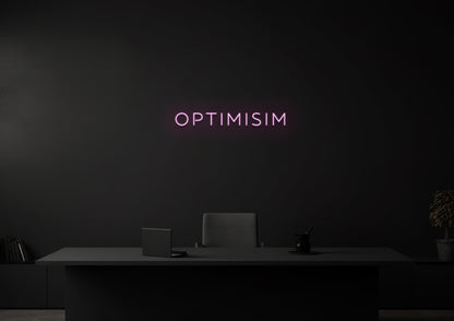 OPTIMISM - Neon Sign