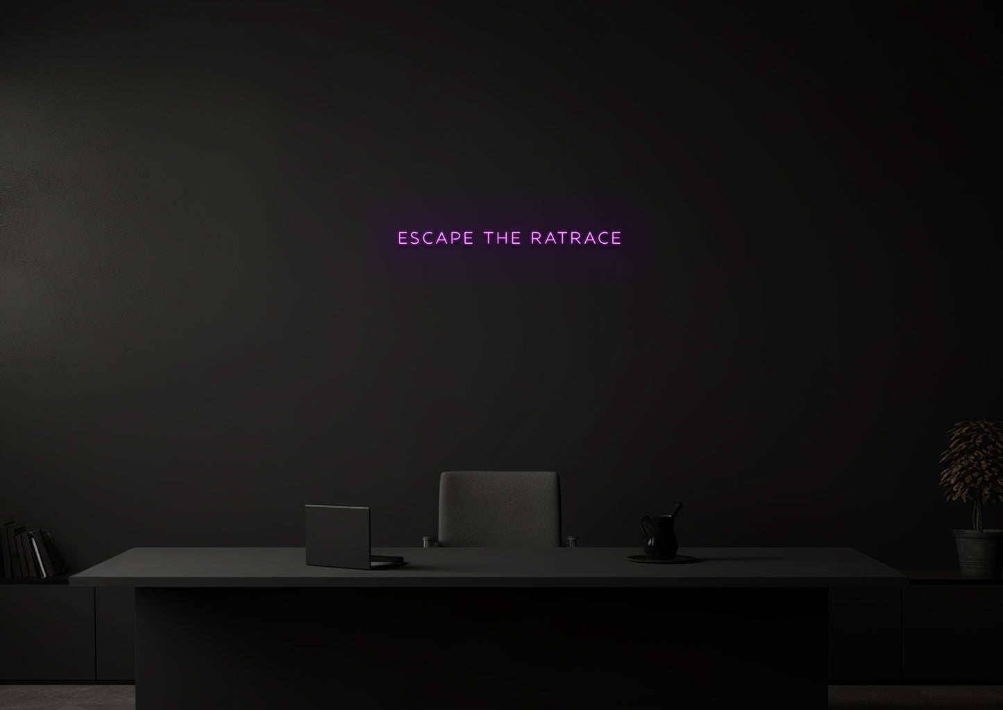 ESCAPE THE RATRACE - Neon Sign