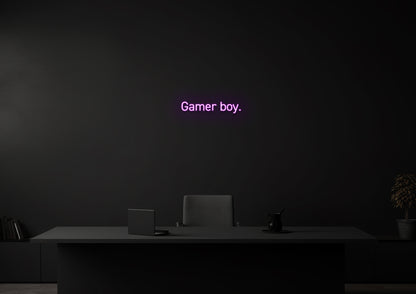 Gamer Boy - Neon Sign