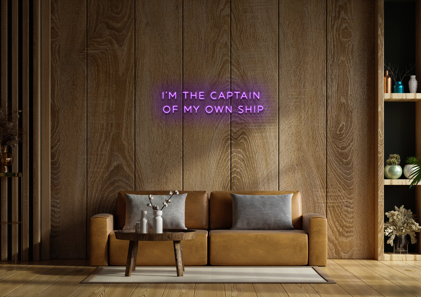 Captain of my Own Ship - Neon Sign