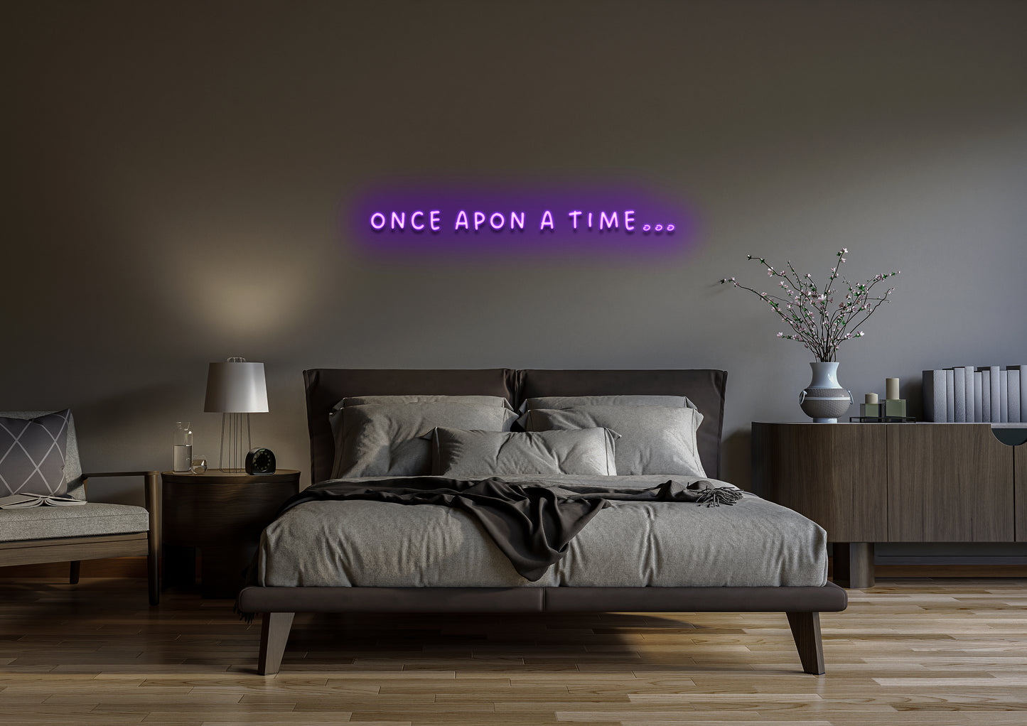 Once Apon A Time - Neon Sign