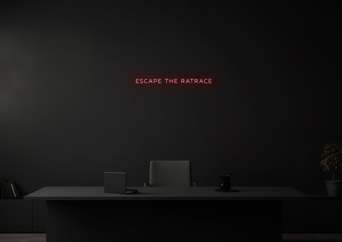 ESCAPE THE RATRACE - Neon Sign