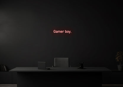 Gamer Boy - Neon Sign