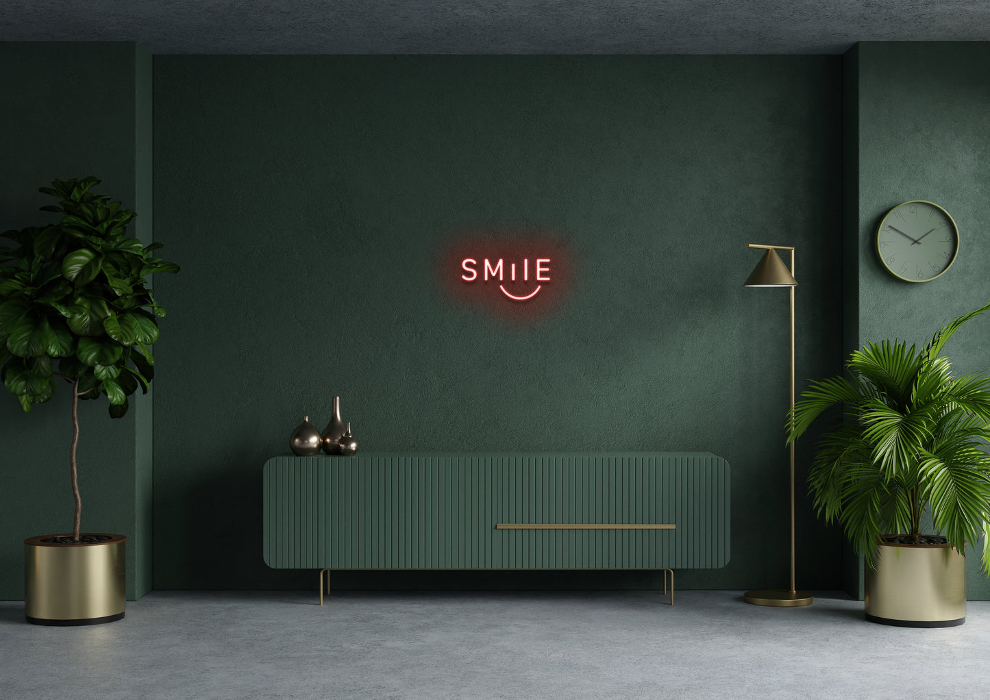 Smile - Neon Sign