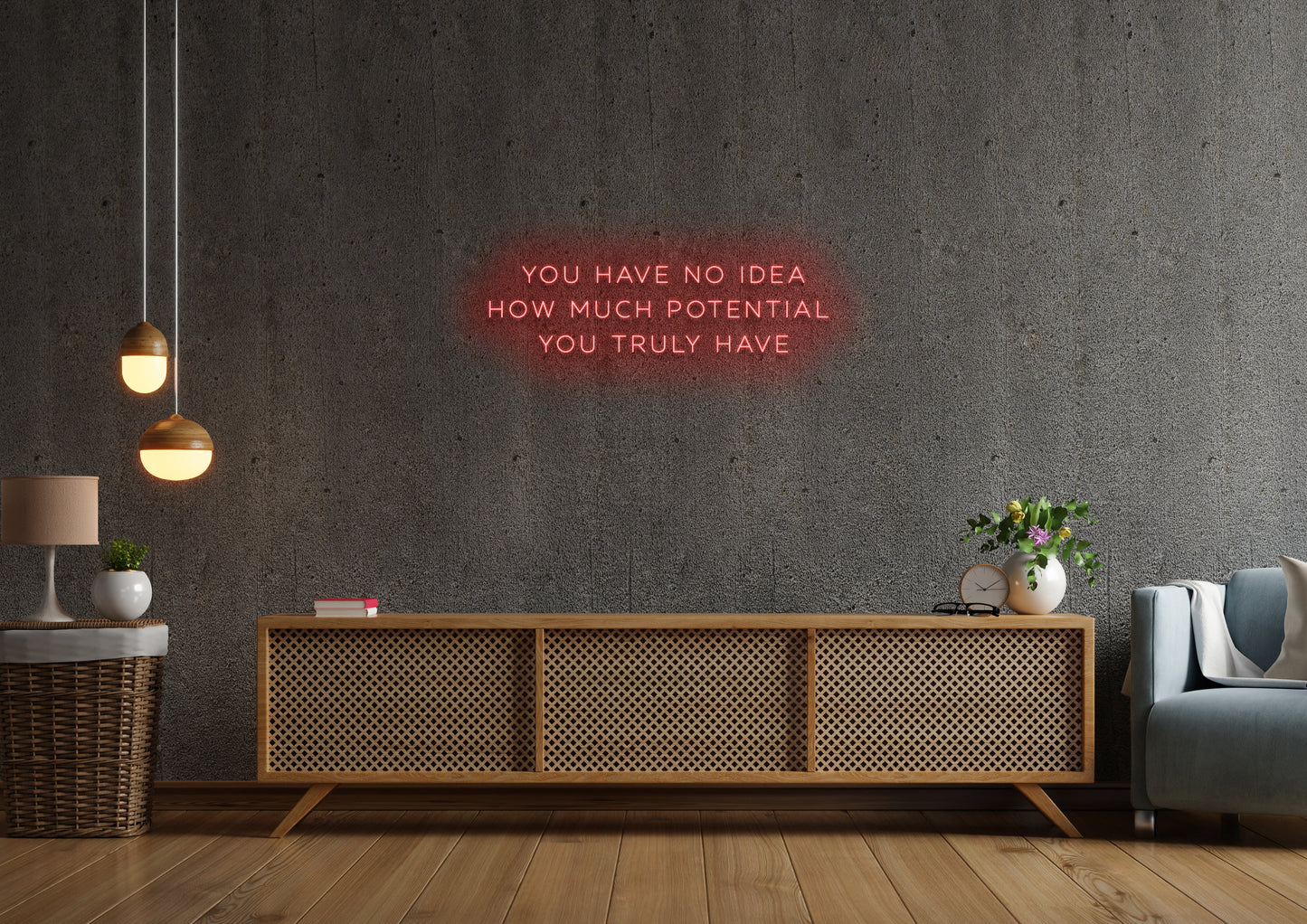 Your Potential - Neon Sign