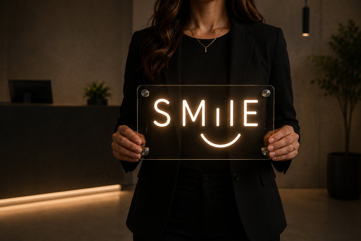 Smile - Neon Sign