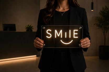 Smile - Neon Sign