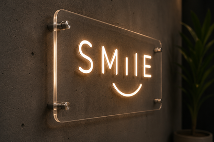 Smile - Neon Sign