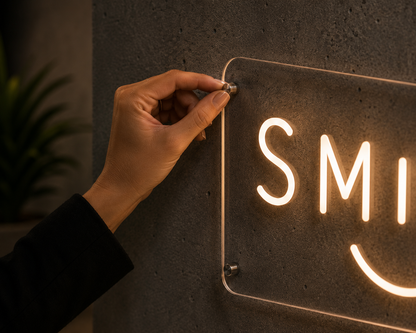 Smile - Neon Sign